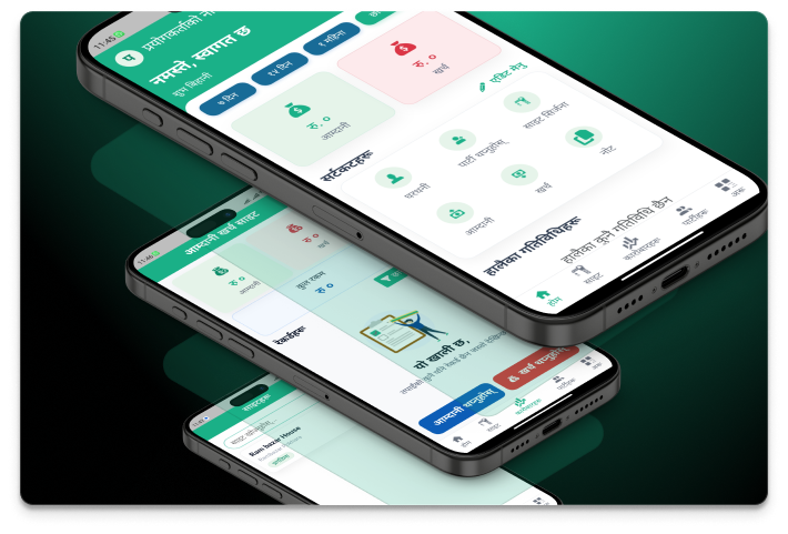 Mobile-First Construction Management App Screens